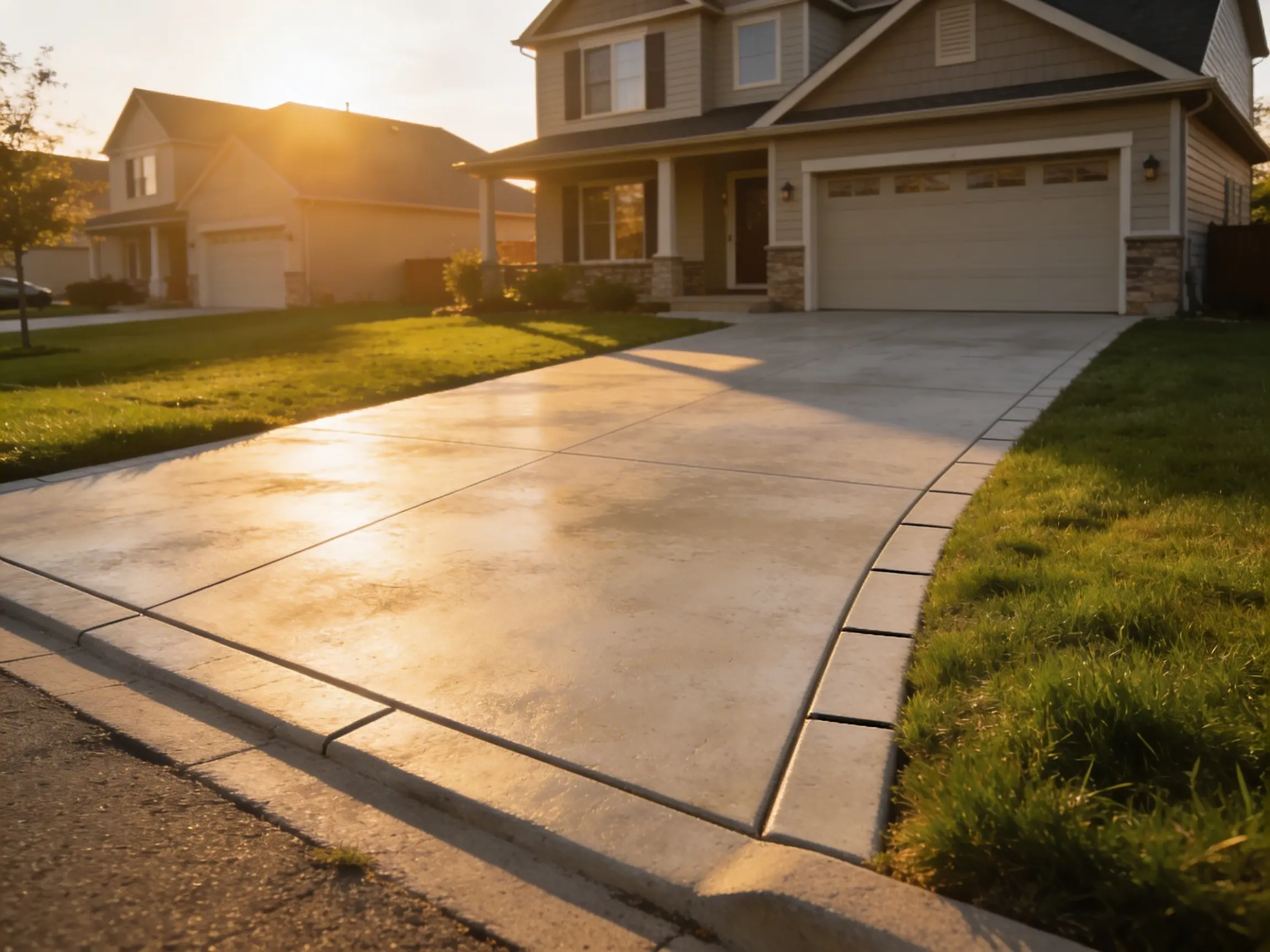 Concrete driveway installation — Aurora, IL