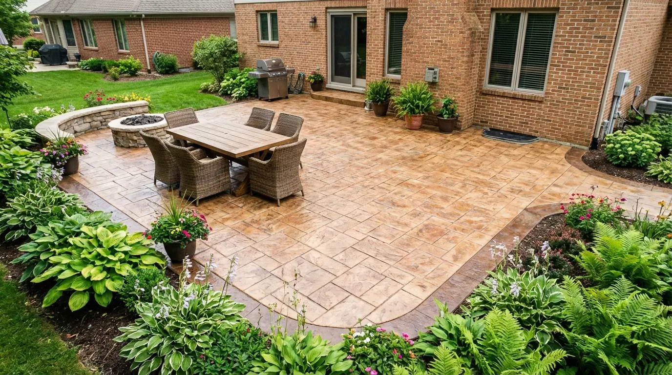 Concrete patio — Kane County, IL